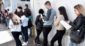 Las prestaciones por desempleo crecieron un 60% respecto de 2023