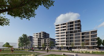 Cómo será el complejo de edificios que levantan en el viejo Batallón 121