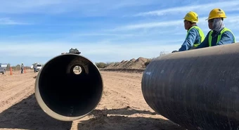 Un solo oferente para la obra del gasoducto que une Vaca Muerta con Santa Fe