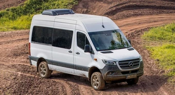 Llega la Mercedes Benz Sprinter 4x4 y podría fabricarse en el país 