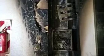 Oficinas de una corredora en Puerto Norte quedaron inutilizadas por un incendio