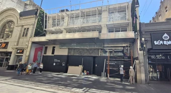 Una sola marca se quedó con el edificio del Palace Garden