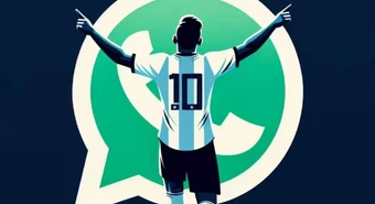 En la previa del clásico: cómo activar el “modo Messi” en WhatsApp