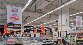 Cadena de supermercados congela precios de más de 10.000 productos