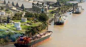 Una medida de fuerza frenará las exportaciones agroindustriales