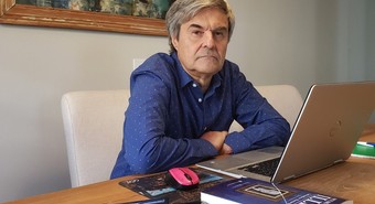 Agustín Barletti presentó su nuevo libro "El hambre del dragón" 