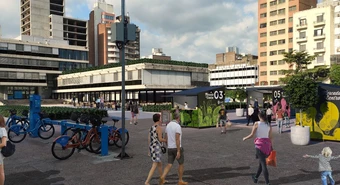 El Municipio activa plan B para revitalizar la plaza Montenegro