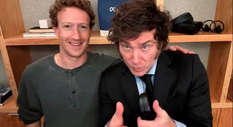 A la caza de inversiones, Milei se reunió con Mark Zuckerberg