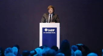 Milei: "Para mitad del año que viene no va a haber más inflación"