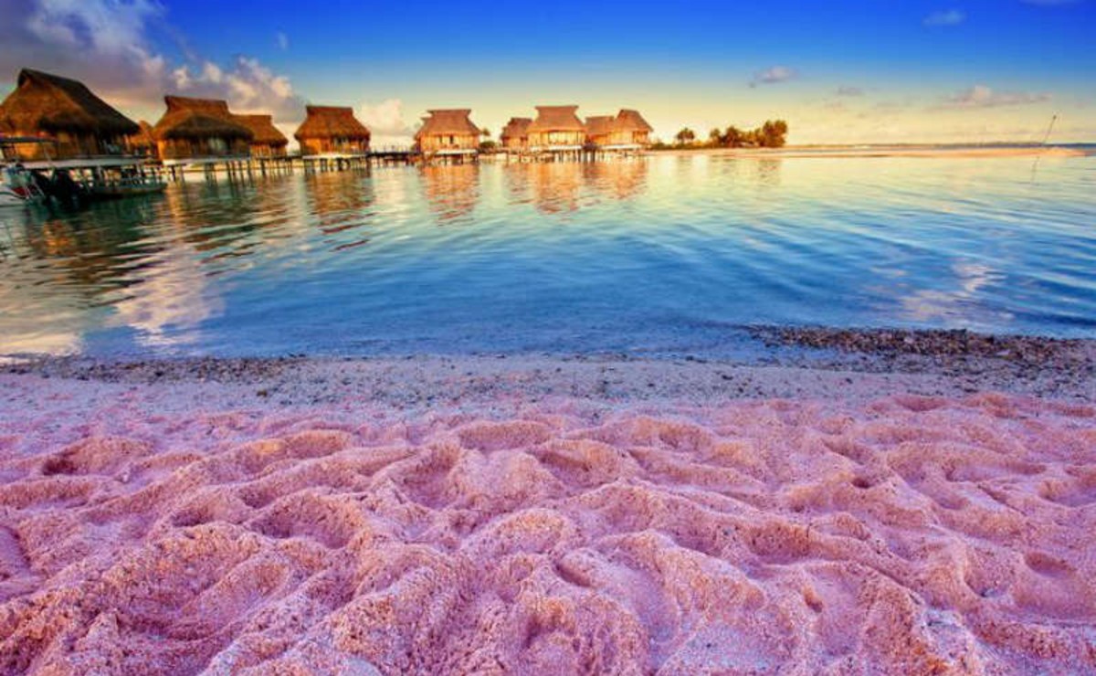 10 Playas De Arena Rosa Que Te Dejarn Con La Boca Abierta