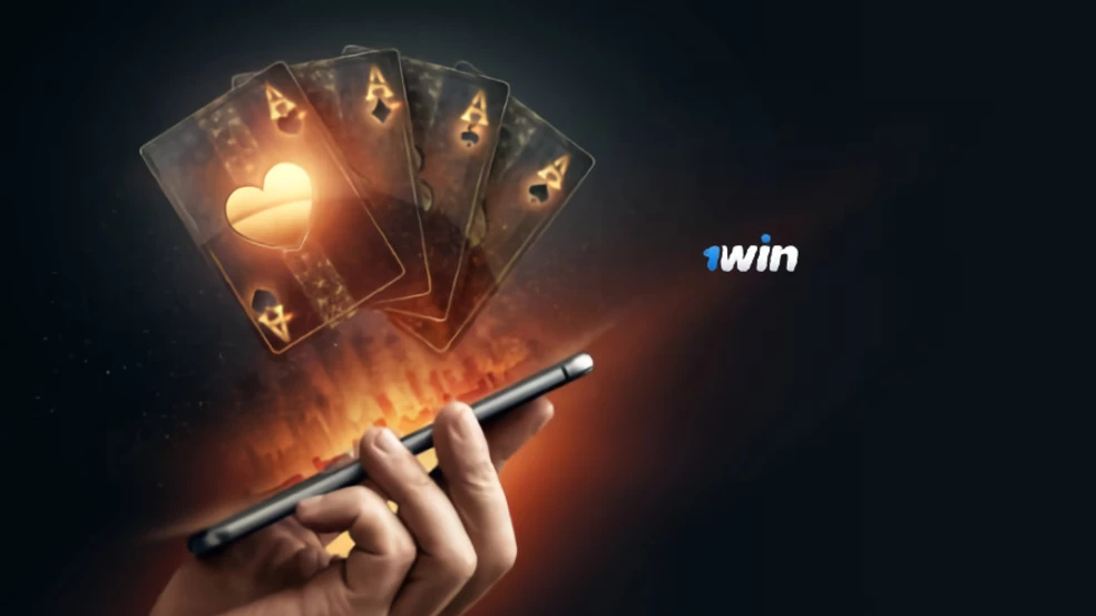 Capture d'écran de l'interface de l'application 1win montrant la navigation entre les sections sports et casino