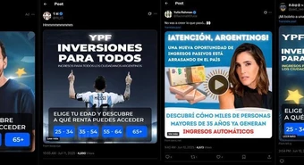  ¡Ojo! Alerta por nueva estafa viral con falsas inversiones en YPF