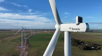 Tenaris invierte u$s214 M para construir un nuevo parque eólico 