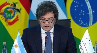 "Solos o acompañados": Milei pidió al Mercosur mayor apertura comercial 