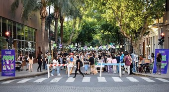 Rosario Diseña cumple 12 años y lo celebra en las calles de Pichincha