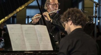 Un dúo de flauta y piano para rendir tributo a Piazzolla en Contraviento