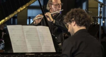 Un dúo de flauta y piano para rendir tributo a Piazzolla en Contraviento