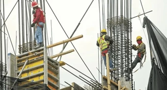 La construcción anotó en abril su mayor alza en casi un año
