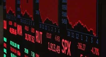 Los papeles argentinos cayeron hasta 7,9% en Wall Street, el Merval repuntó