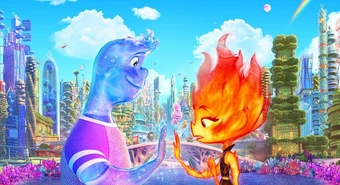 Una película que combina el fuego y el agua es la más vista de Disney +
