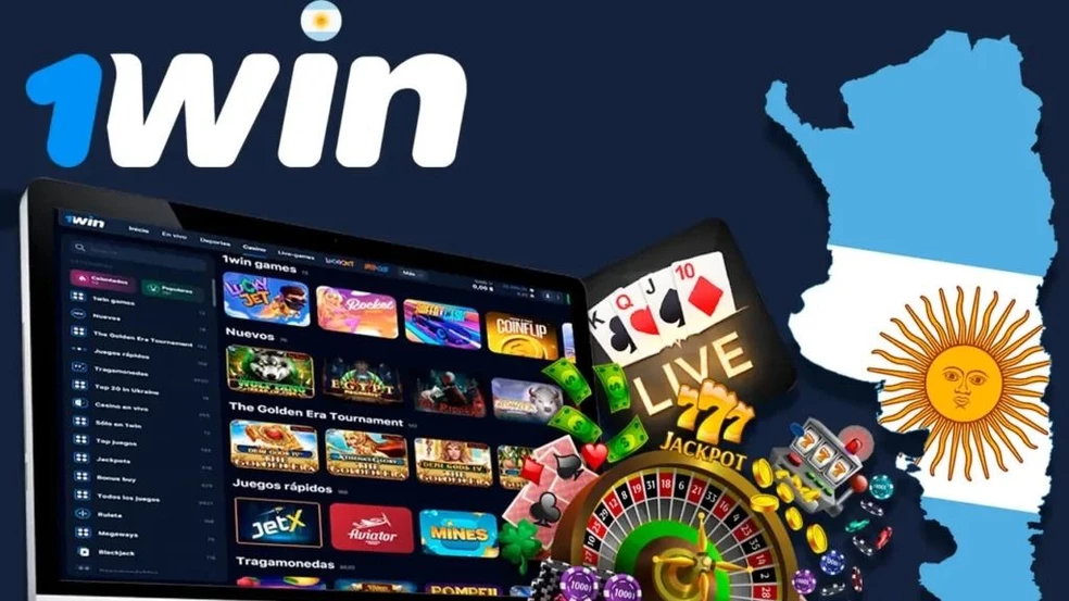 Zrzut ekranu aplikacji 1win pokazujący interfejs