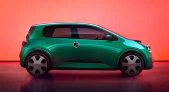 Renault develó las primeras imágenes del Twingo eléctrico 