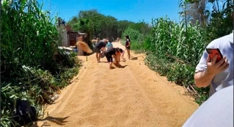 Saqueo al tren: detuvieron a 10 personas que cargaban cereal y las liberaron