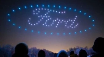 Los fuegos artificiales ya fueron: ahora las marcas hacen show de drones