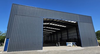 Naves industriales y galpones agrícolas en un abrir y cerrar de ojos