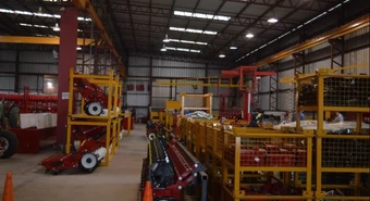 La fábrica de sembradoras que ya piensa en el despegue y levanta nueva nave