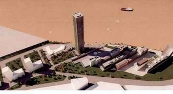 Megatorre de Puerto Norte, un proyecto que salió con fórceps del Concejo