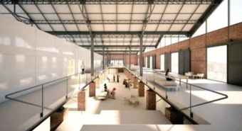 Transformarán galpón frente al río en un centro de formación e innovación