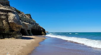 Un balneario para visitar en la costa de la Patagonia