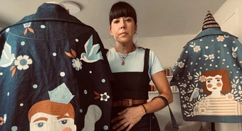Diseñadora reactiva marca y levanta la bandera del slow fashion en Rosario